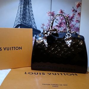 Louis Vuitton Brea Monogram Vernis Bag